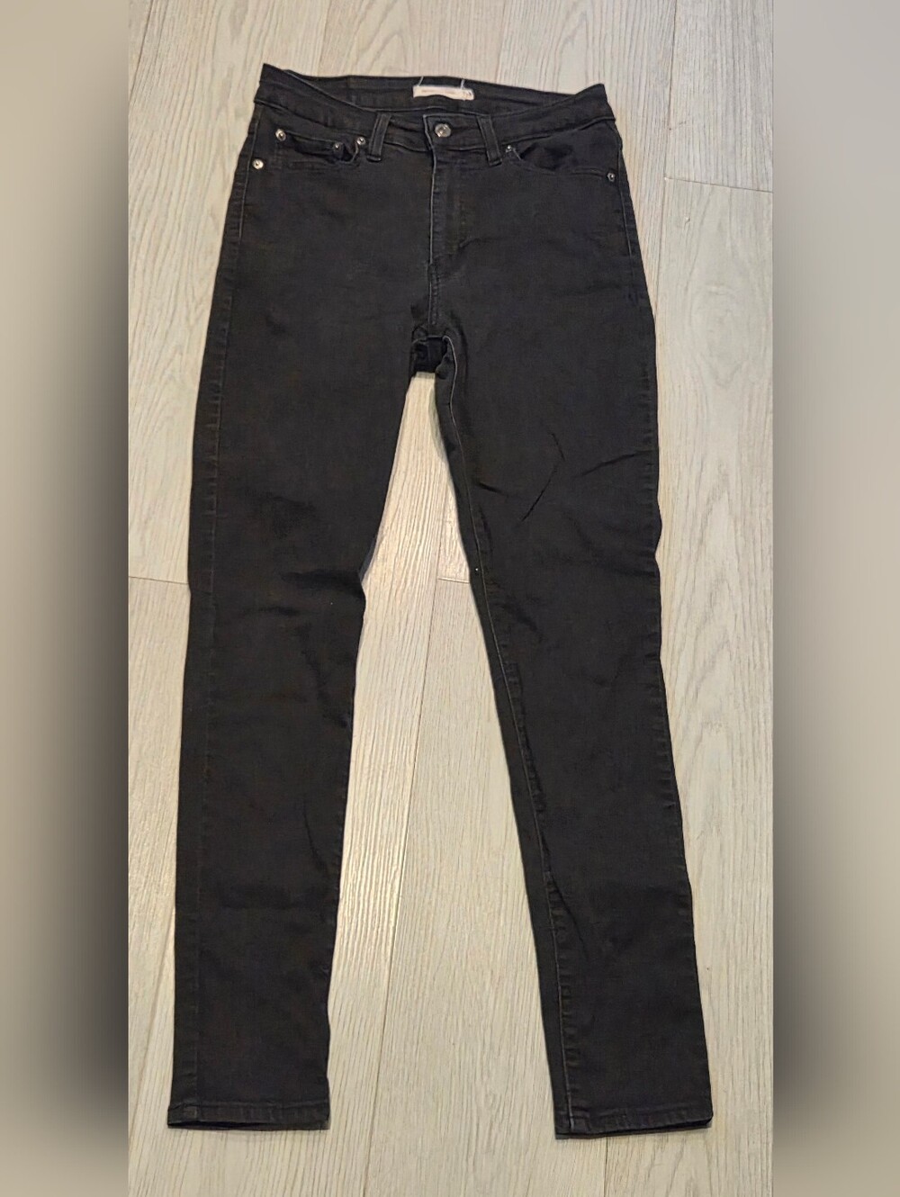 Levi's Women's Skinny Jeans in Faded Black